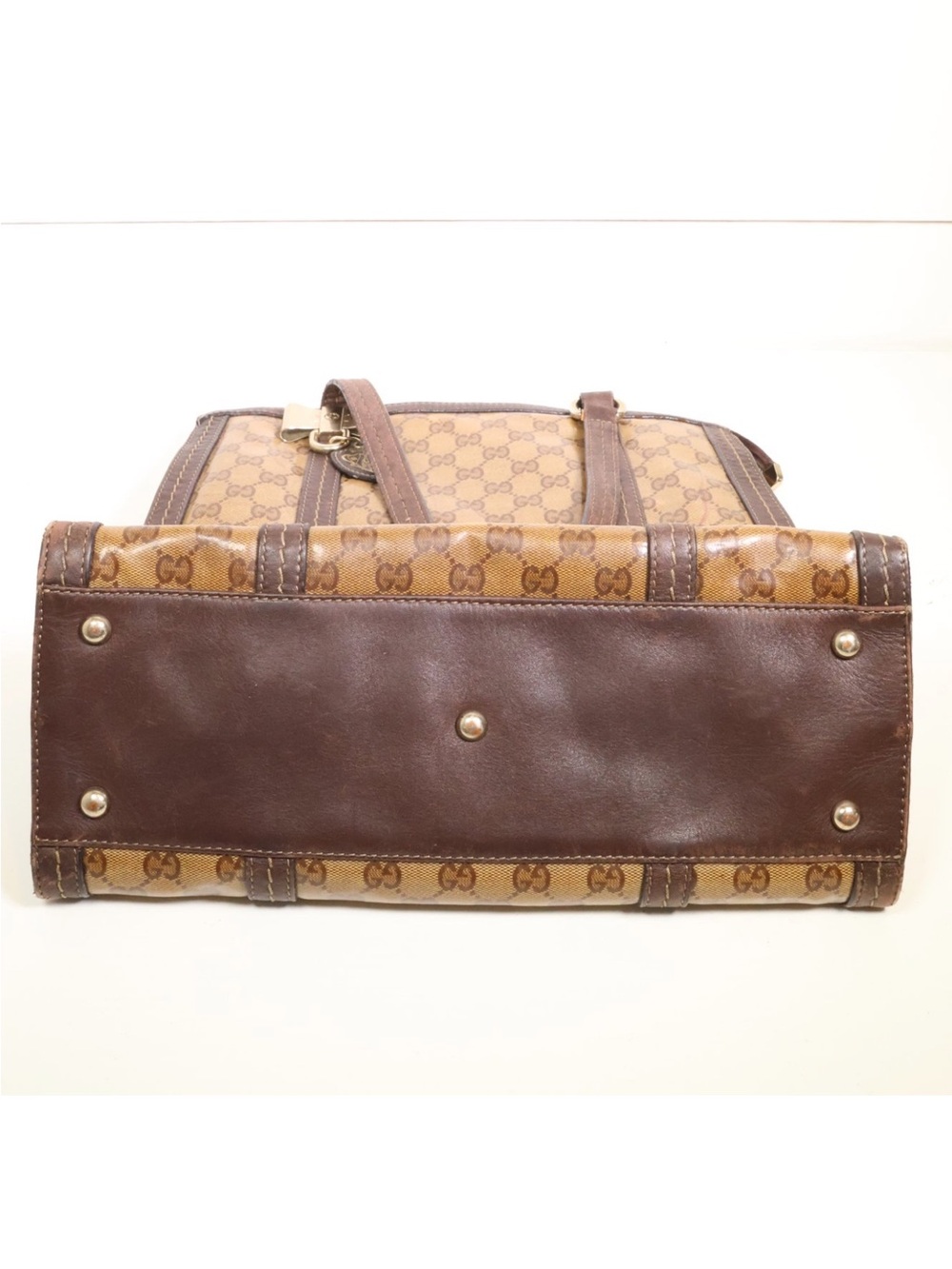 Gucci GG Crystal Duchessa Monogram Shoulder Bag - Picture 9 of 10
